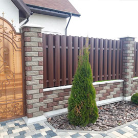 Заборы Brick